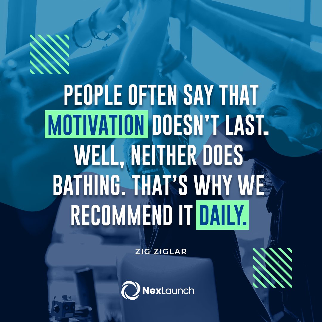 New day, new chance to crush it! What's one small win you'll achieve today? #motivation #dailygrind #NexLaunch