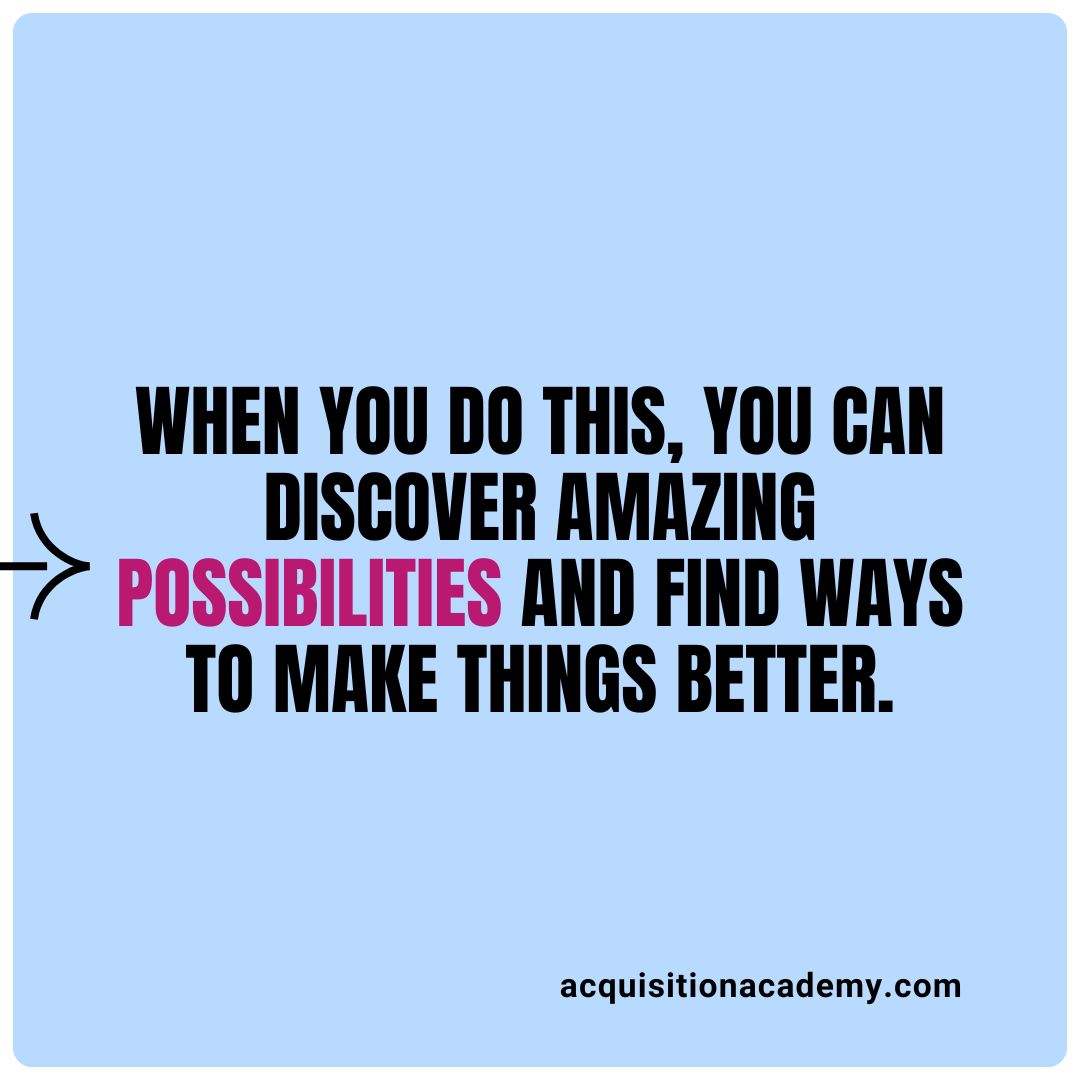 "💡 Embrace Creative Thinking! 🌟💭 Elevate your business game by stepping outside the box and exploring fresh perspectives. 🚀✨ Dare to and watch the extraordinary unfold! 

Visit our Website: buff.ly/48mt23c 

#entrepreneurship #investing #acquisitionstrategy