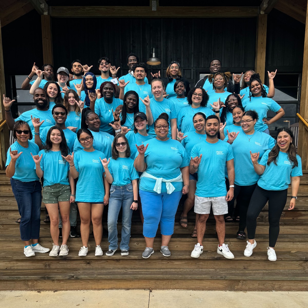 fgcu's tweet photo. Last month, the FGCU Multicultural and Leadership Development team had a wonderful time at their recent Leadershape Institute. ๐๐ฆ
#FGCUMLD #MLD #LeadershapeInstitute https://t.co/ldaLFlDINY