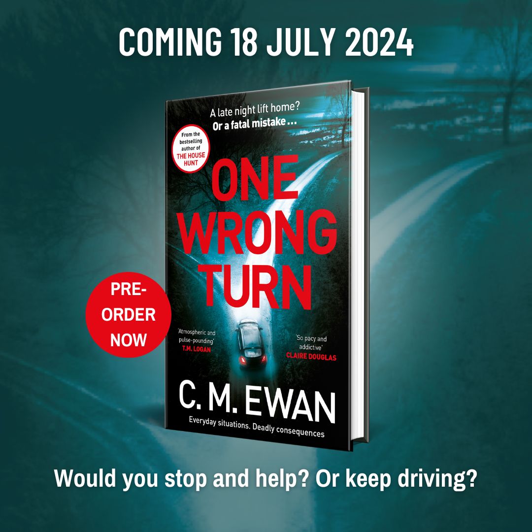 panmacmillan's tweet photo. You're driving late at night and see a family stranded. . . Would you stop?

A couple invite a stranded family into their car with deadly consequences in the new page-turning thriller from @chrisewan.

Coming 18th July - you can pre-order your copy now: https://t.co/t5z5J1XBeZ https://t.co/fLBzuF081h