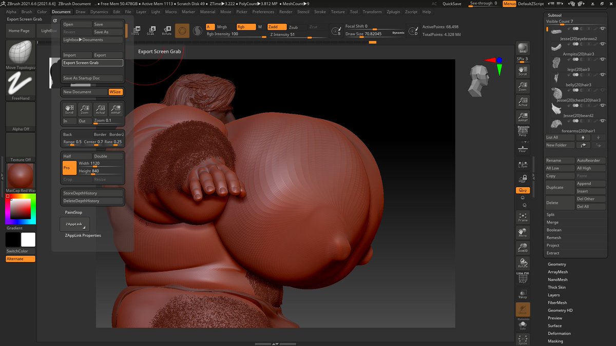 before then the messing around in zbrush :D