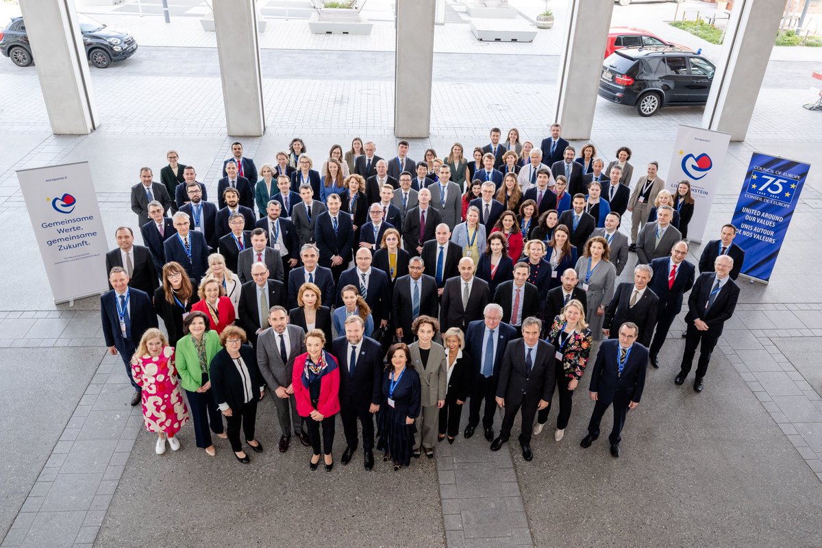 It was our pleasure & honour to host this week’s @CoE Committee of Ministers meeting in #Liechtenstein as part of our Presidency programme. We were happy so many colleagues travelled to our beautiful country 🇱🇮 & hopefully also had a chance to get to know it better! #liecoe