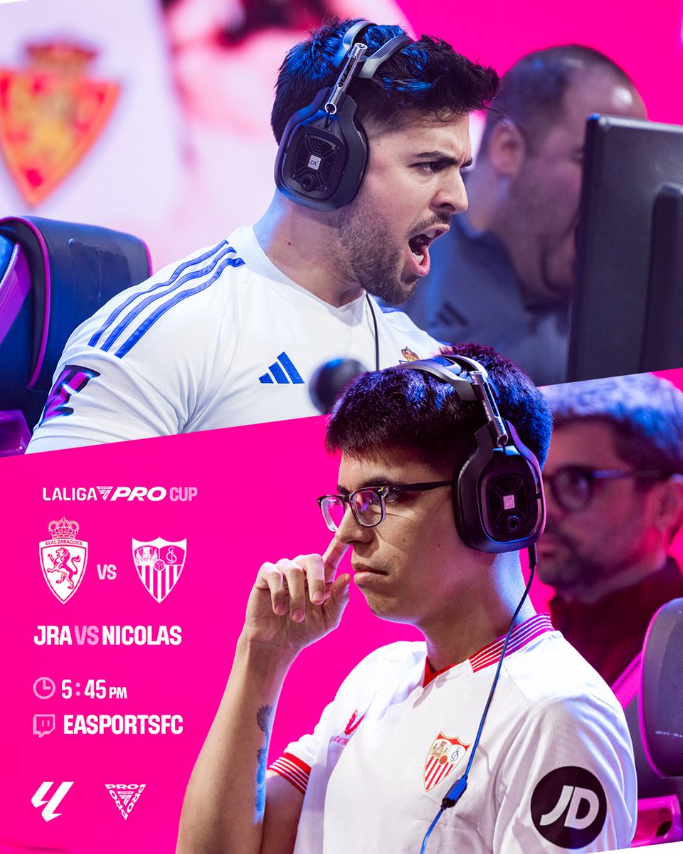 The ICEMAN is back.. 🧊 @JRA10 🆚 @Nicolas99fc Winner qualifies for @LALIGA_FCPro FINALS ✅ Twitch.tv/easportsfc