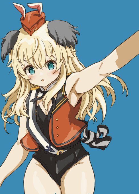 #ヴァージニア・ロバートソン生誕祭2024 #L_witch  ジニーの腋はきっと爽やかな匂いがします。衣装も腋を見せてますし。 