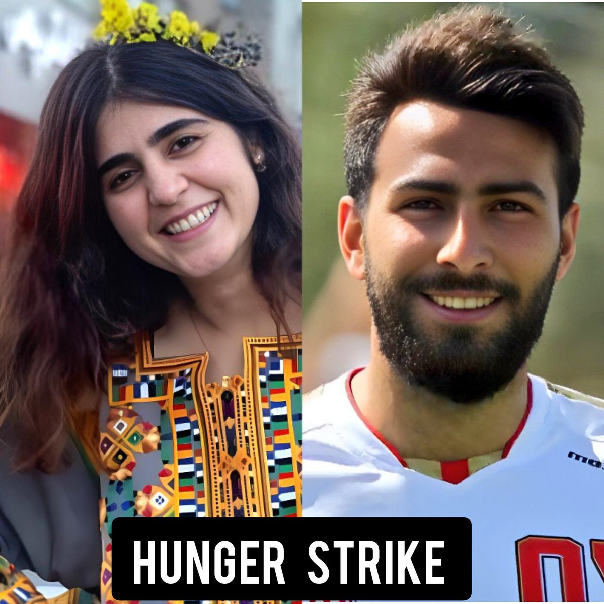 اعتصاب غذا آخرین سلاح زندانی برای 
رسوندن صدای اعتراضش هست. 

صدای #امیرنصر_آزادانی باشیم
صدای #سپیدە_قلیان باشیم

#زن‌_زندگی_آزادی