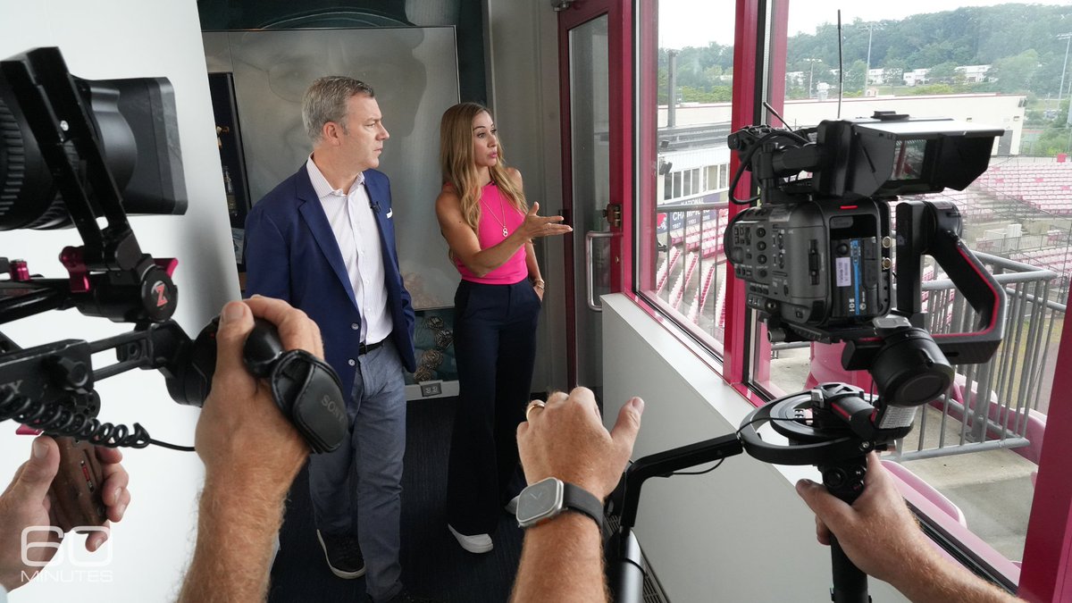 It was a pleasure to show <a href="/jon_wertheim/">Jon Wertheim</a> of <a href="/60Minutes/">60 Minutes</a> around the wonderful and resilient <a href="/YogiBerraMuseum/">Yogi Berra Museum</a>. Grampa Yogi's  life was less about the things he won and so much more about the people he touched. Watch the segment at 7 PM ET on Sunday. #Yankees #mlb #itaintover 🙏⚾️❤️
