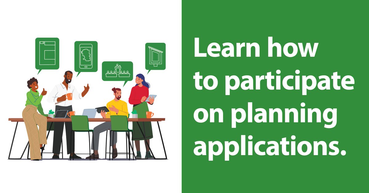Learn how to participate on planning applications at our Partners in Planning Core 3 course on April 13 @ 9am. Register here: ow.ly/wQ1y50R4fmF