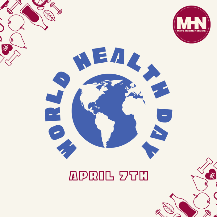 🌎Happy #WorldHealthDay🌍 The health of individuals in every country across the world, is essential: This #WHDay, celebrate by thinking global, but starting local... After all, you have to help yourself to help the world! #Men #MensHealth #MenandBoys #WorldHealth #HealthDay
