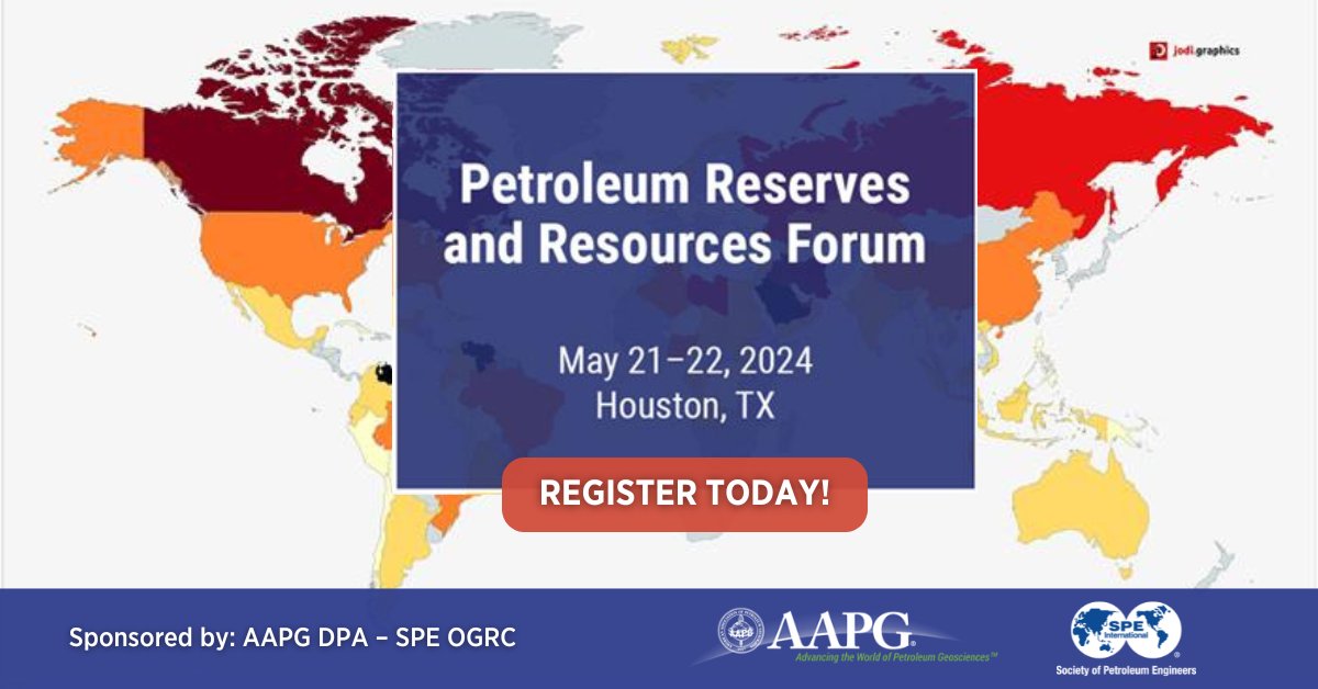 📣 Join us at the Petroleum Reserves and Resources Forum, happening 20–23 May 2024 at the Norris Conference Center, Houston. Whether you're a decision maker, resource and reserve evaluator, or energy investor this event is ideal for you. Register now: go.spe.org/_40404-1211n