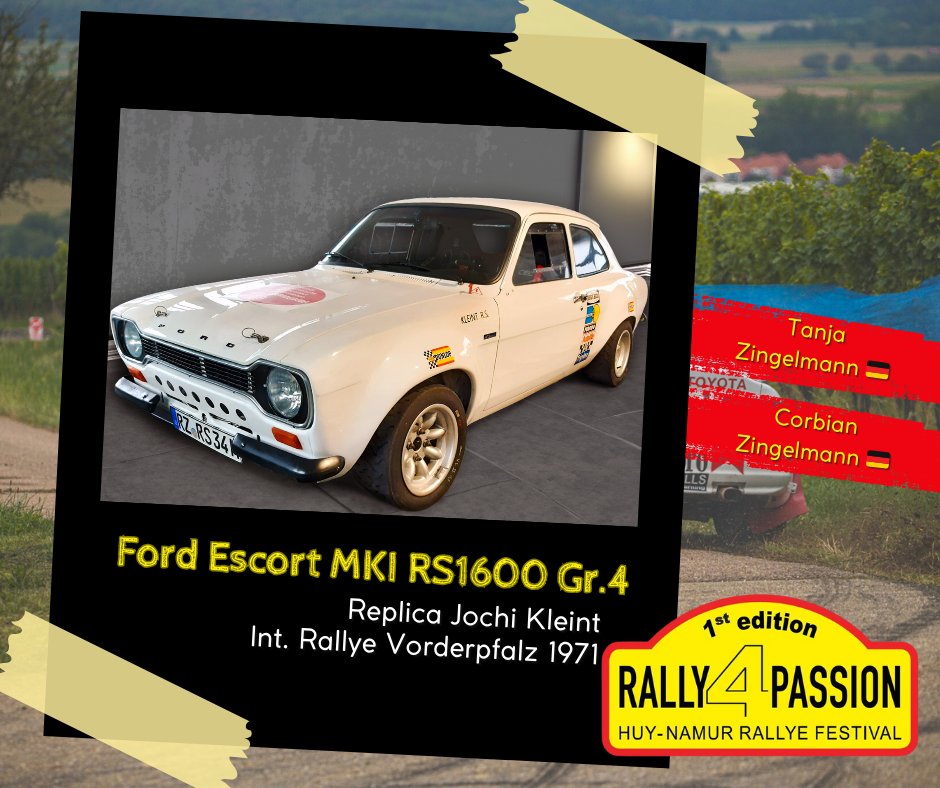 😀 A fine tribute to Jochi Kleint !
<a href="/Rally4Passion/">Rally 4 Passion</a> - 26 &amp; 27 April 🇧🇪
More on r4p.be