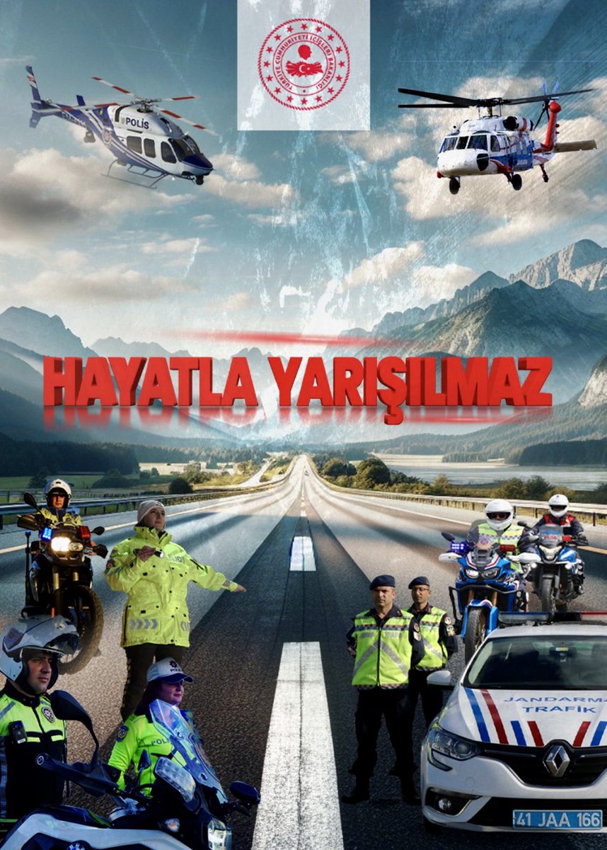 Bayram tatilinde yola çıkacak hemşehrilerimiz,trafik kurallarına harfiyen uyalım ve aşırı hızdan kaçınalım.👨‍👩‍👧‍👦🚦🚗 Yolculuklar sizleri sevdiklerinize kavuşturmak için vardır,ayırmak için değil. HAYATLA YARIŞILMAZ. Yolun Sonu Bayram Olsun🍬 #HayatlaYarışılmaz #TürkiyeninHuzuru🇹🇷