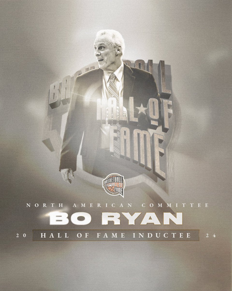 A 4x Big Ten Coach of the Year with back-to-back Final Four appearances in 2014-2015, he is also a 2017 Collegiate Basketball Hall of Fame inductee. Congratulations to #24HoopClass inductee Bo Ryan.