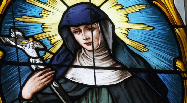 #SaintOfTheDay: The story of Saint Crescentia Hoess is a twist on the story of rags to riches. Born into material poverty, she eventually rose to true spiritual wealth. Learn more: bit.ly/3IqZ1V9
