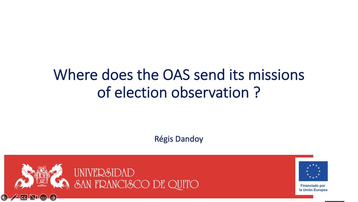 rdandoy's tweet photo. Today, I presented a paper of my #JMChair @DemObsEU on the missions of election observation deployed by the @OAS_official at the 2024 @MPSAnet conference https://t.co/Yjf968fC4v