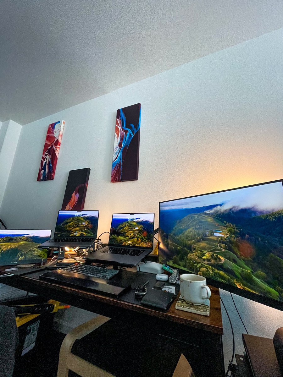 If you don’t mind spending hours at your set up, the work will get done. #battlestations