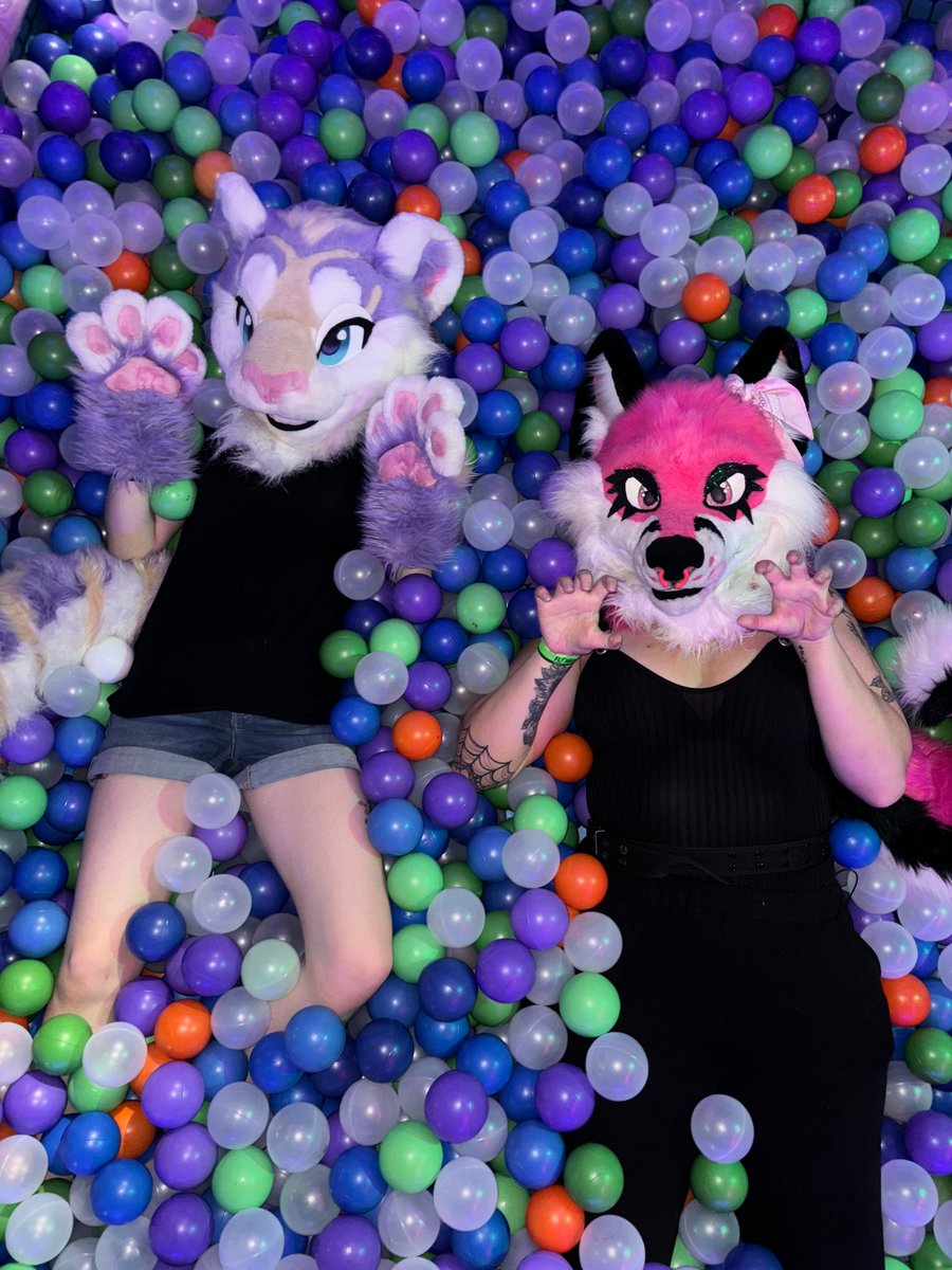 Furries in a ball pit :3 

#furry #furryfandom #furrycommunity #furrycommission #FursuitFriday #FursuitEveryday #fursuiter #TikTok