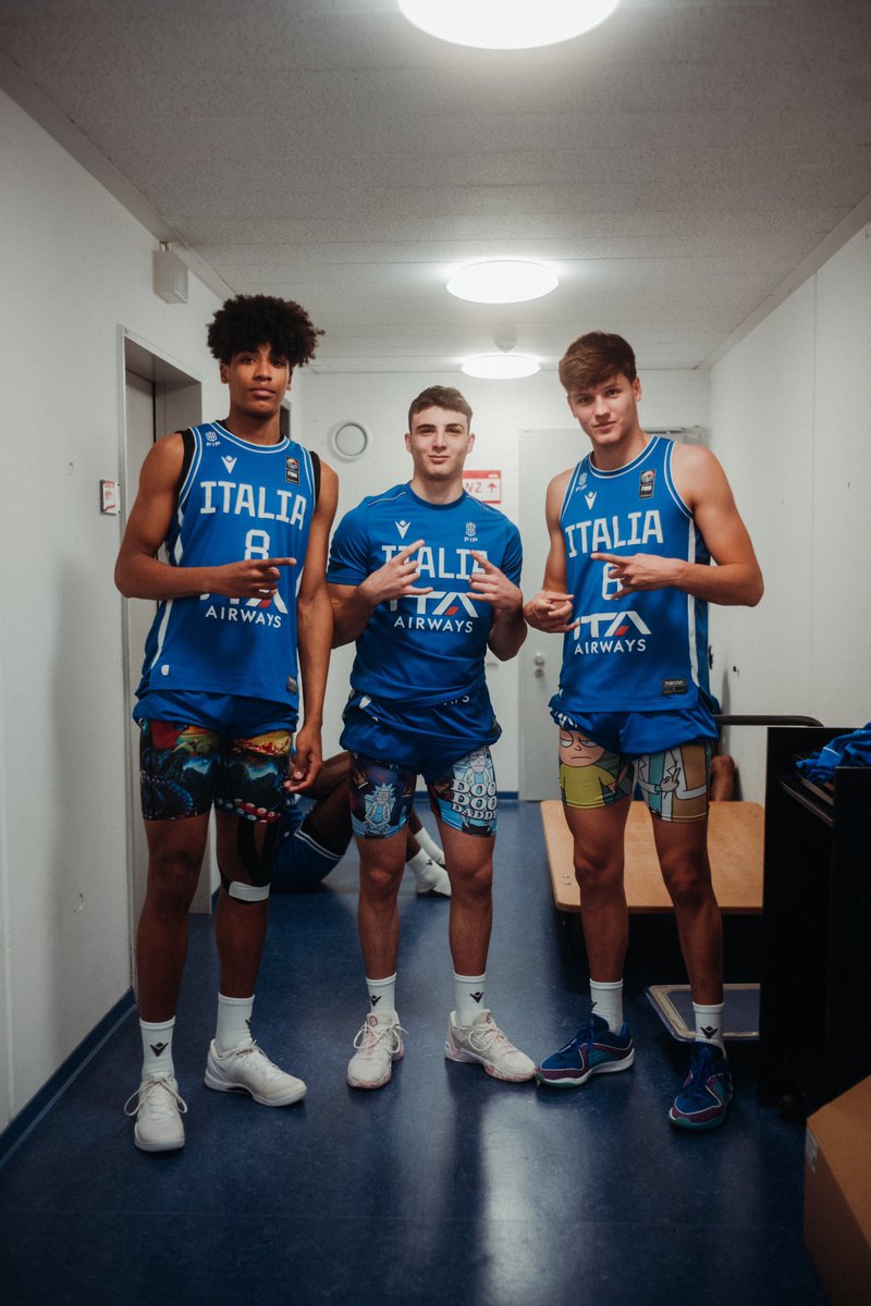 Italbasket's tweet photo. Mannheim dump 🎞💙

#Italbasket | #BeyondHoops #AST24 #AST https://t.co/YxILGIWNO3