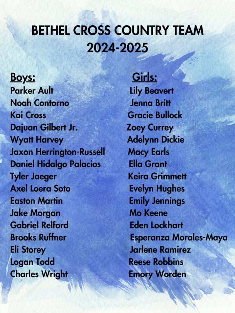 🎉 Congratulations to our future 7th Grade Cross Country team for the 2024-2025 school year! 💙 #bryantproud #bethebest