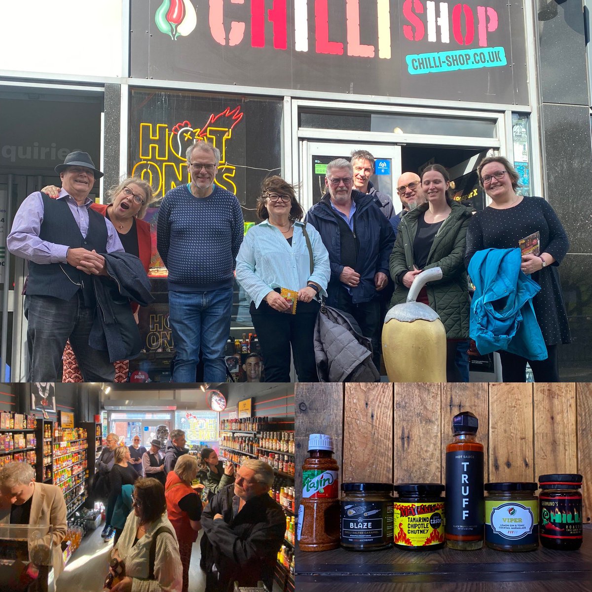 What a fun visit from @LeedsFoodTours ... this lovely foodie group enjoyed a private tasting session locked in shop ❤️ thank you so much for coming, hope you enjoy 'your treat', we are so proud of you all. Hope you had fun on the rest of your tour. #leedsfood #visitleeds