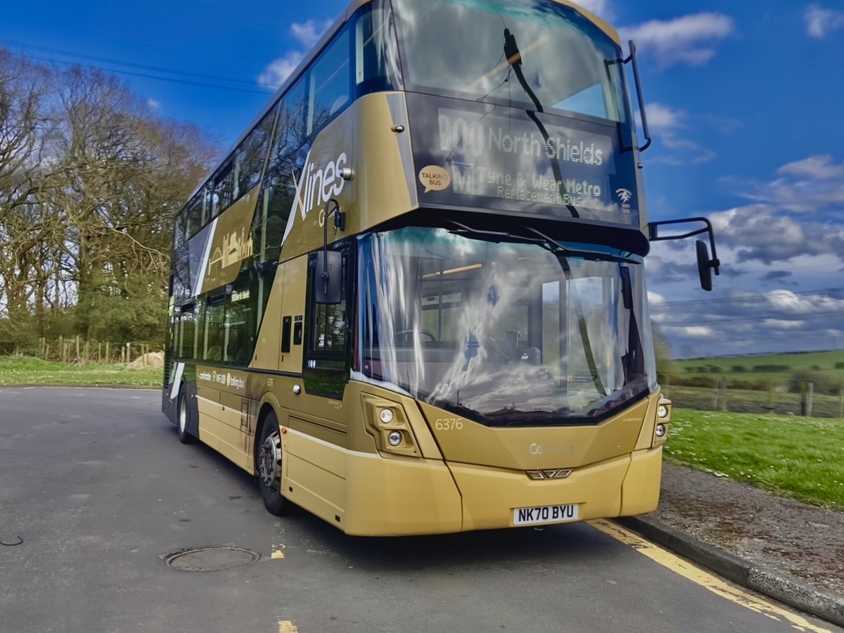 thatNEbusdriver's tweet image. Nice sunny day for a drive! 6376 joined me for my X1s. Little hint of what I’ve got next Friday as I’m being seconded to another depot for the day…..

#busdriver #wrightbus #sunshine