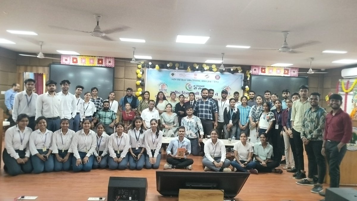 NSS Science College Bilaspur (Cg) tweet media