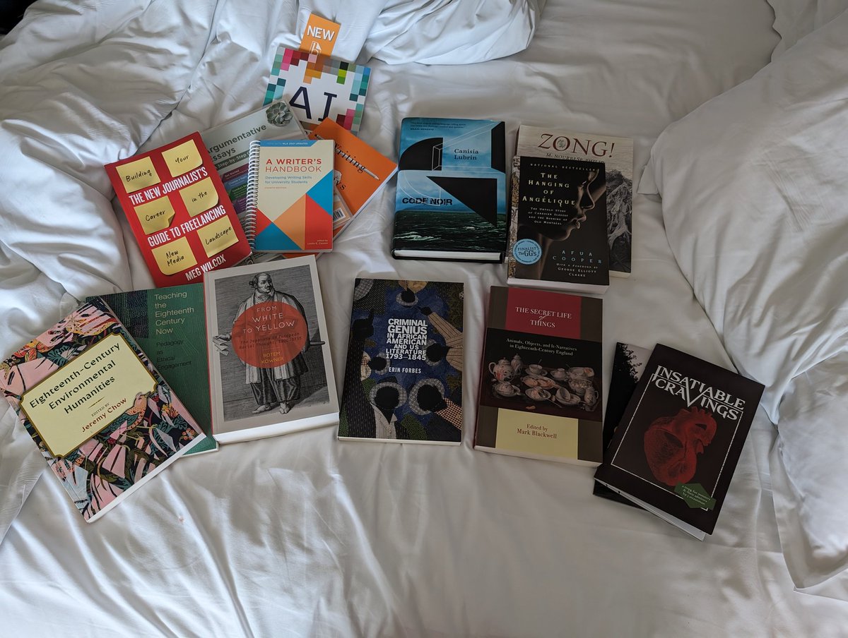 Emnk's tweet image. #ASECS24 #packingProblems #Tsundoku