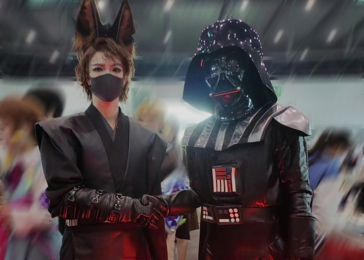 LokidHSHS's tweet photo. When I cos Anakin…………🤨🤨🤨🤨🤨 https://t.co/uj42MTC1Al