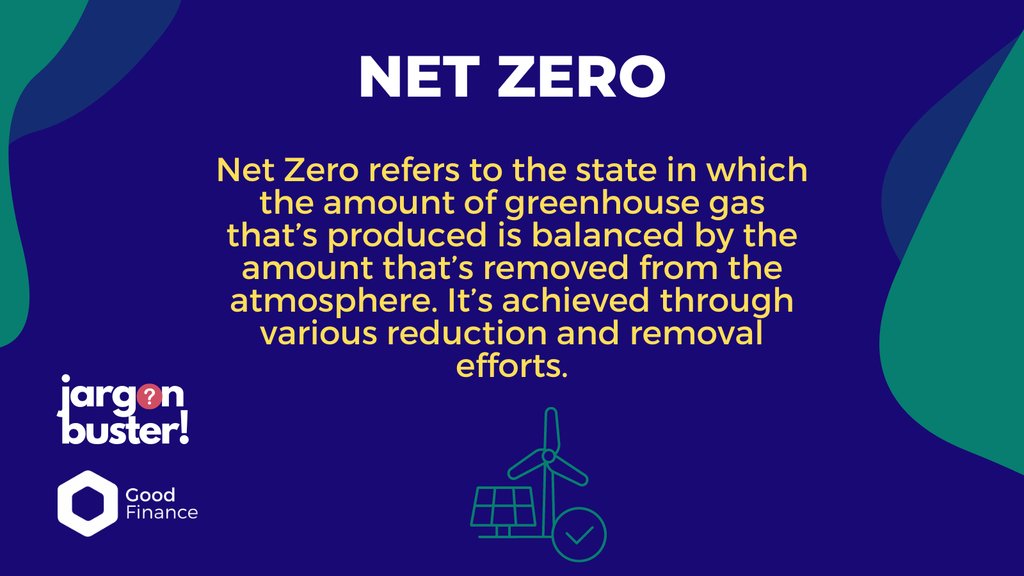 What does it mean to be Net Zero? 🤔

Bust this term and more #EnergyResilience buzzwords via our Jargon Buster tool! 👉️ goodfinance.org.uk/jargon-buster