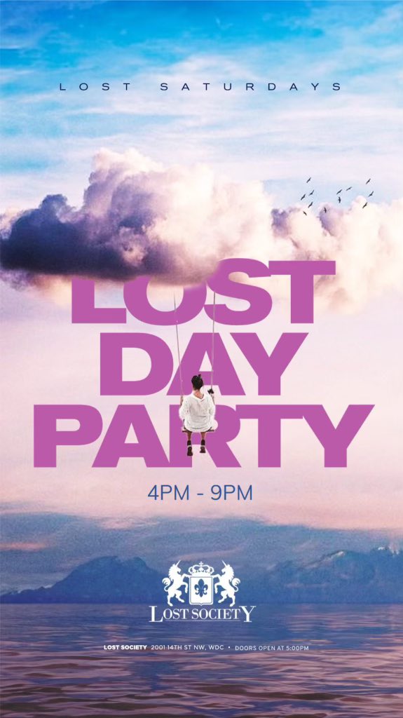 {EvrySat} LOST SATURDAYS: Brunch + Day Party - 🎟 lostsaturdays.com