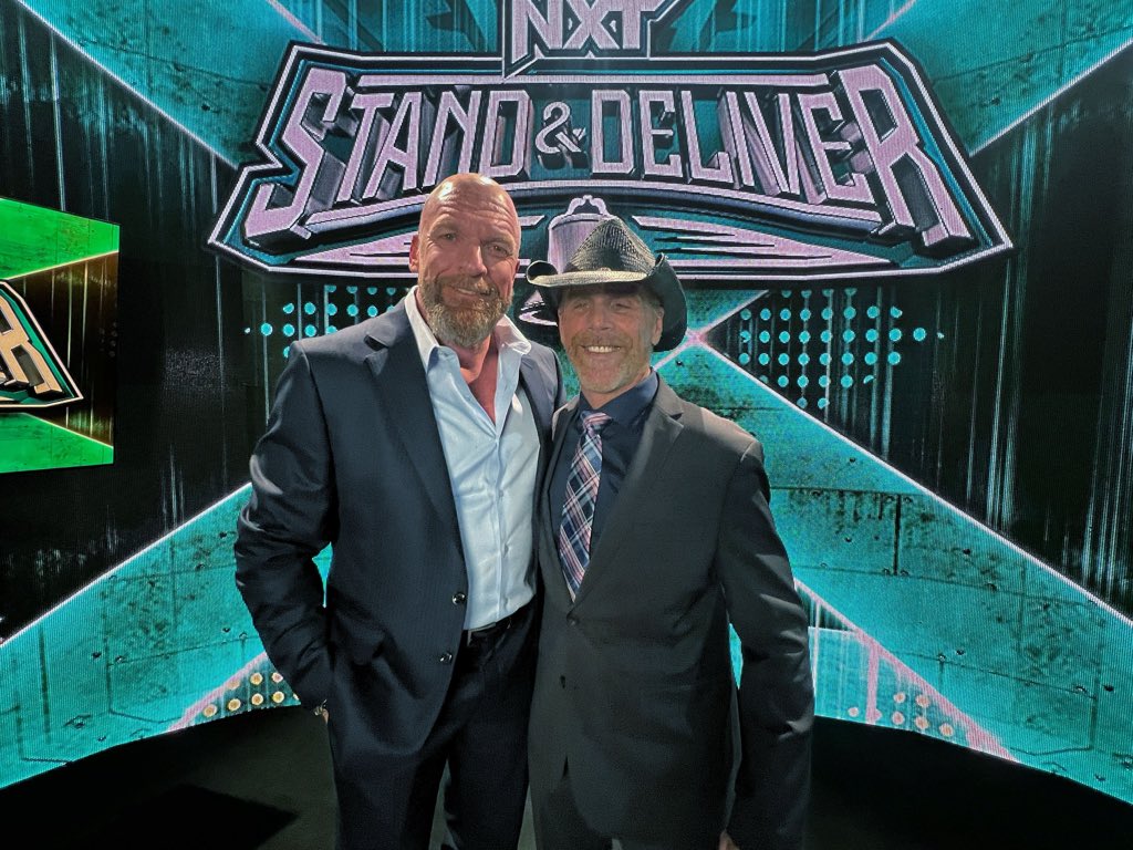 #WWENXT and @ShawnMichaels are ready to set the tone for #WrestleMania XL Saturday. Can’t wait to see what the Superstars of @WWENXT have in store… NXT #StandAndDeliver streams LIVE today 12pm ET/9am PT @peacock @WWENetwork