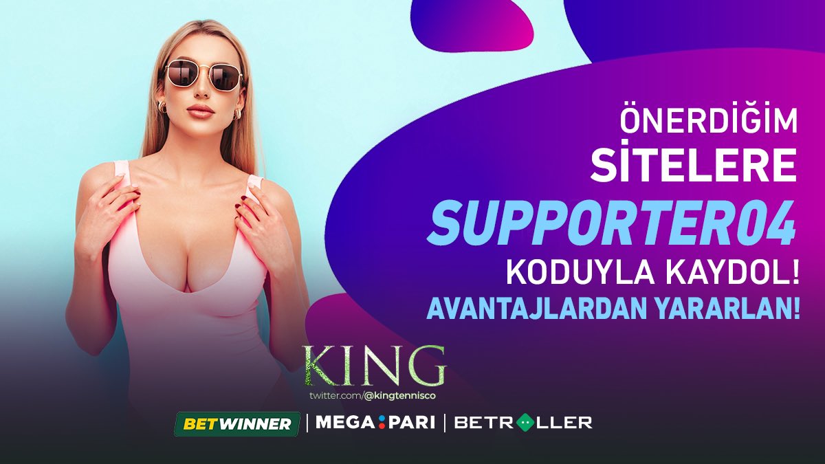 Bahislerimi senelerdir aynı sitelerden alıyor ve sizlere de buraları öneriyorum.

Sabitlediğim gönderi linkinden buralara üye olabilir, benim referansımla benim garantörlüğümde, %100 güvenle, yatırım/çekim işlemi gerçektirebilirsiniz.