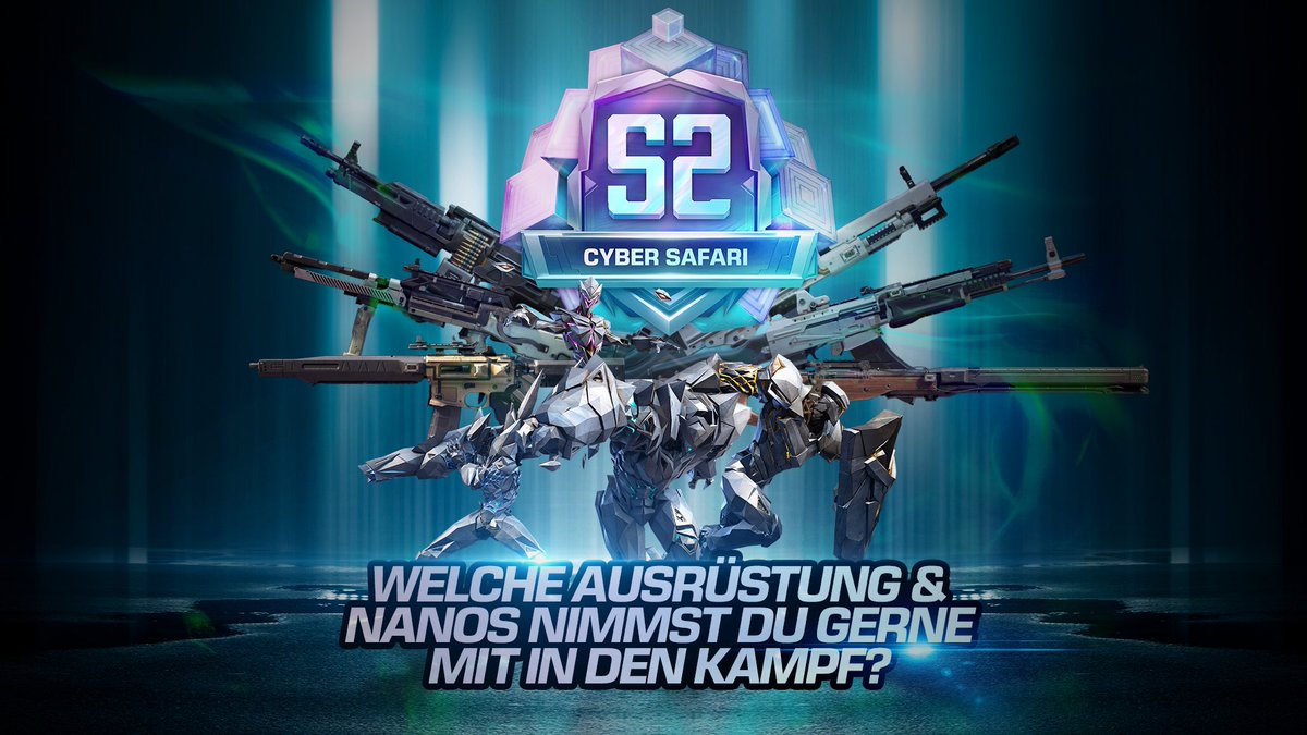 Welcher Nano begleitet dich auf deinen Abenteuern in #SYNCED und mit welchem Loadout bist du am liebsten unterwegs? 🔫🤖