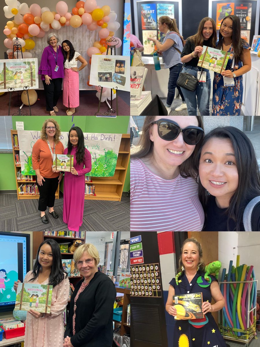 Happy Belated School Librarian Appreciation Day to all of the amazing librarians out there, especially these sweet ladies who have welcomed me into their library and school this year! I am so grateful for you! ❤️📚