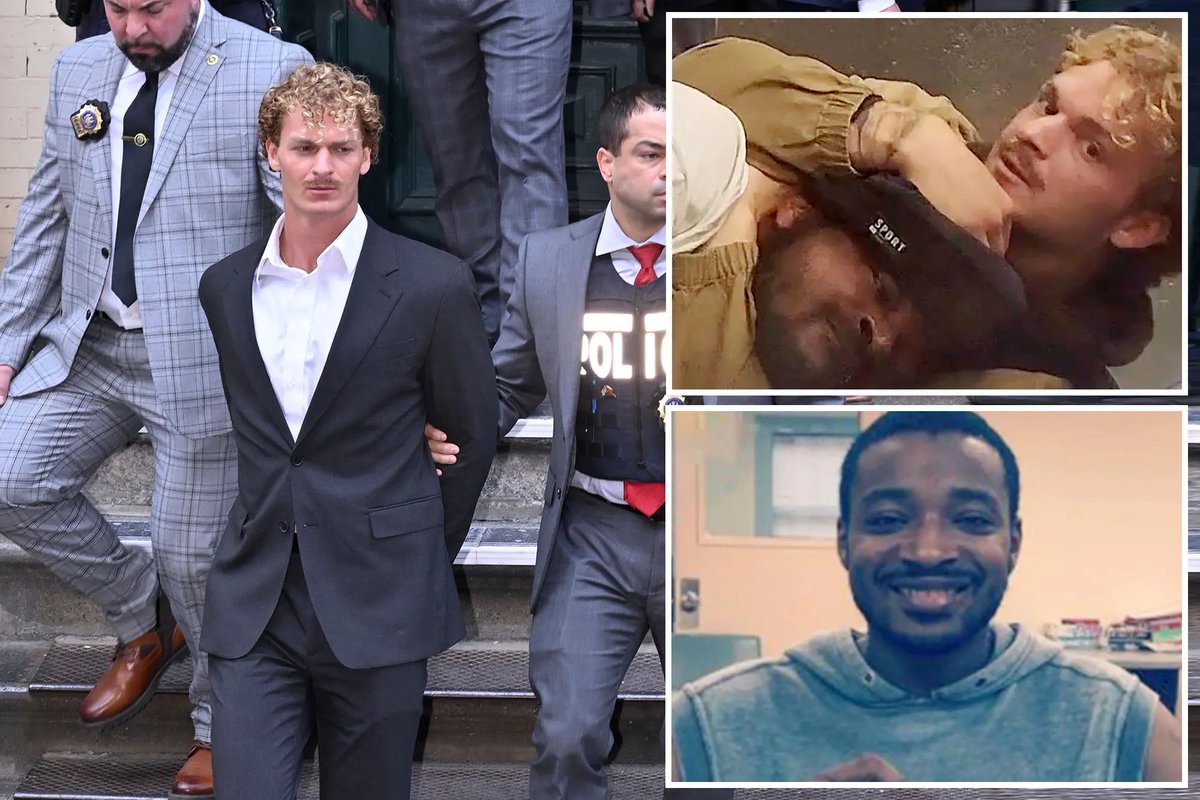 PhilipCDube's tweet image. Marine Veteran, Daniel Penny, will be going on trial before a Manhattan jury to answer to a killing committed by using a lethal chokehold in a New York subway. Manslaughter? Defense of others? Self defense? #JordanNeely #SayHisName #Unsheltered #MentalInfirmity