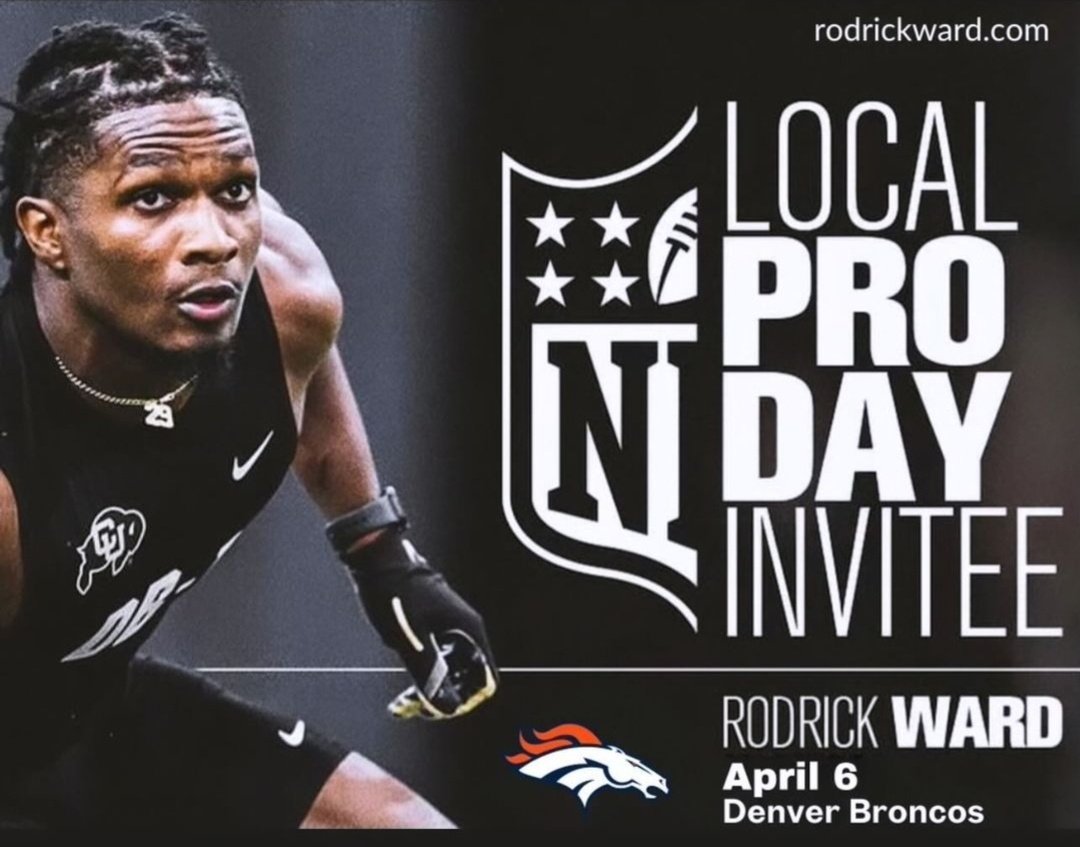 Go crazy at Denver Broncos Pro Day today! @jdomineck16 @DMAC1513 @rodrickward_29 

#SkoBuffs
