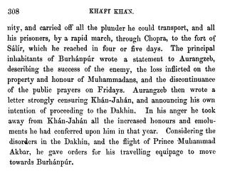 Dantidurga_'s tweet photo. Description of Sack of Burhanpur by Chhatrapati Sambhaji Maharaja  from Mughal text Muntakhabu L Lubab:- https://t.co/nSYPIBSeRD