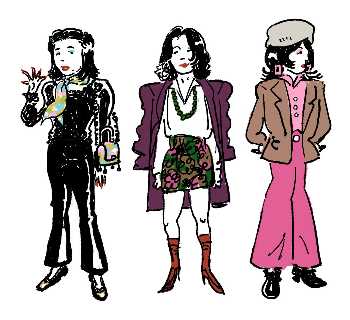 wardrobe documentation throughout the years 