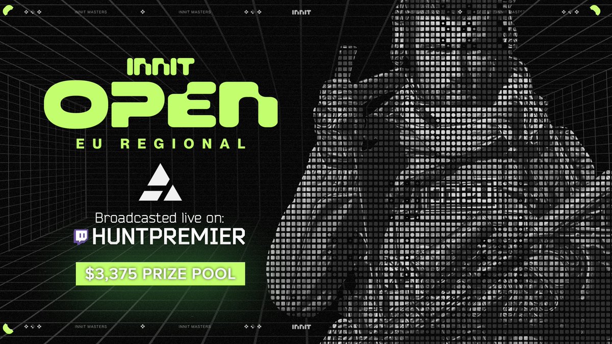 @HUNTPremier_ , in partnership with Innit, presents: Innit Open Series Come watch group B compete for their chance to secure their place in the final on Sunday! Find out who's playing on their socials: @HUNTPremier_ See the action broadcasted live with commentary & Drops…