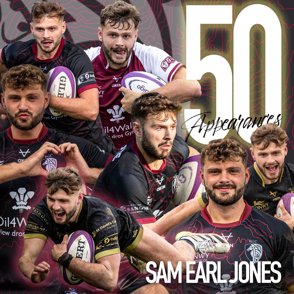 Congratulations Sam Earl-Jones for making it 50 up today