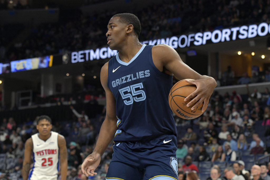 Former @HooverBucsBBall/@UAB_MBB standout Trey Jemison recorded the first double-double of his @NBA career with 17 points and 13 rebounds in the @memgrizz's 108-90 victory over the @DetroitPistons on Friday night. Jemison's previous career high for rebounds had been seven.