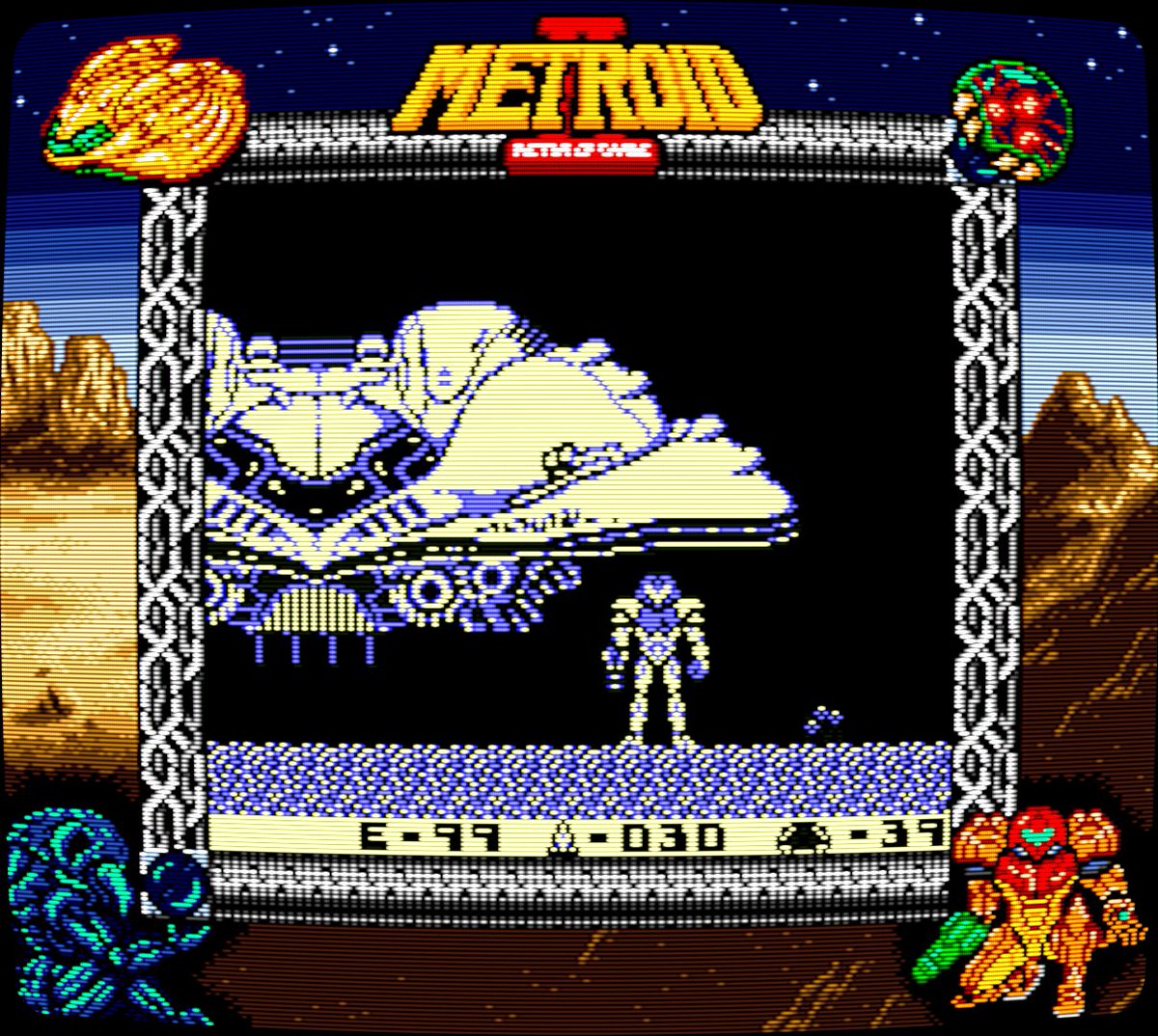 Ryallasha's tweet photo. ----- Metroid II: SGB Enhanced -----
( Looks great with the CRT filter on, if I do say so myself! )
DOWNLOAD HERE:
https://t.co/iKFgcaczj8
#Metroid #MetroidII #SuperGameBoy #SNES #GameBoy https://t.co/dr8qG2Sj9J