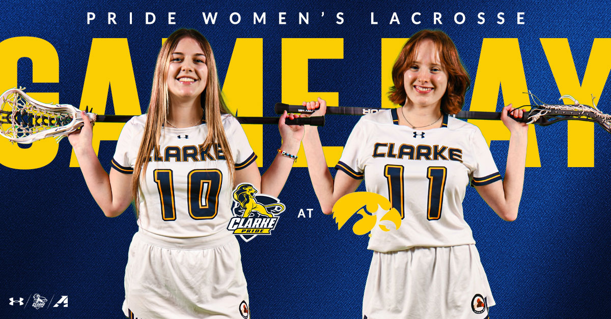 On the road this Saturday facing the Iowa Club squad!

#ClarkePride