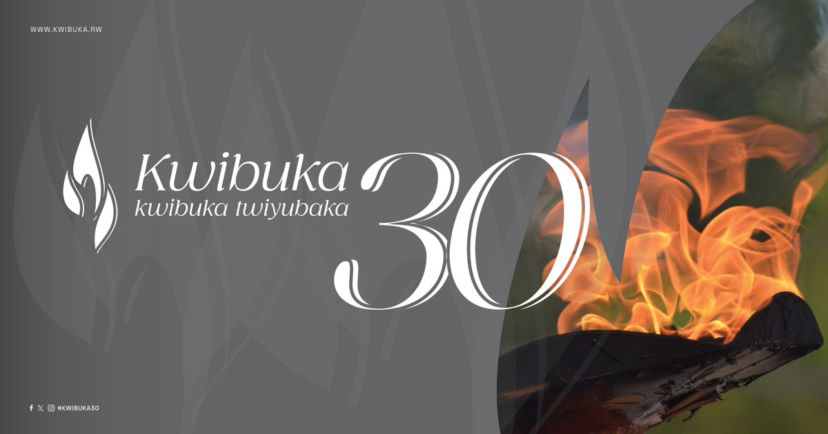 It has been 30 years since the tragedy of the 1994 Genocide against the Tutsi. We honor the memories of those lost, and defend our commitment to never forget. May our resilience as Rwandans, the spirit of unity and peace, shine as beacons of hope. #Kwibuka30 #RememberUniteRenew