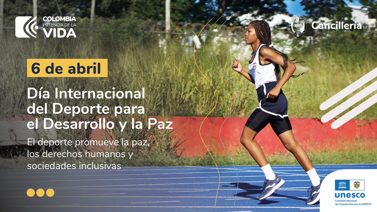 CancilleriaCol's tweet photo. En el Día Int. del Deporte para el Desarrollo y la Paz, Cancillería reafirma su compromiso con niñas, niños y adolescentes de las Casas Lúdicas para la Paz en 19 departamentos de 🇨🇴, en donde a través del deporte los menores hacen uso adecuado de su tiempo libre y fomentan la paz https://t.co/JeBwanv7BL