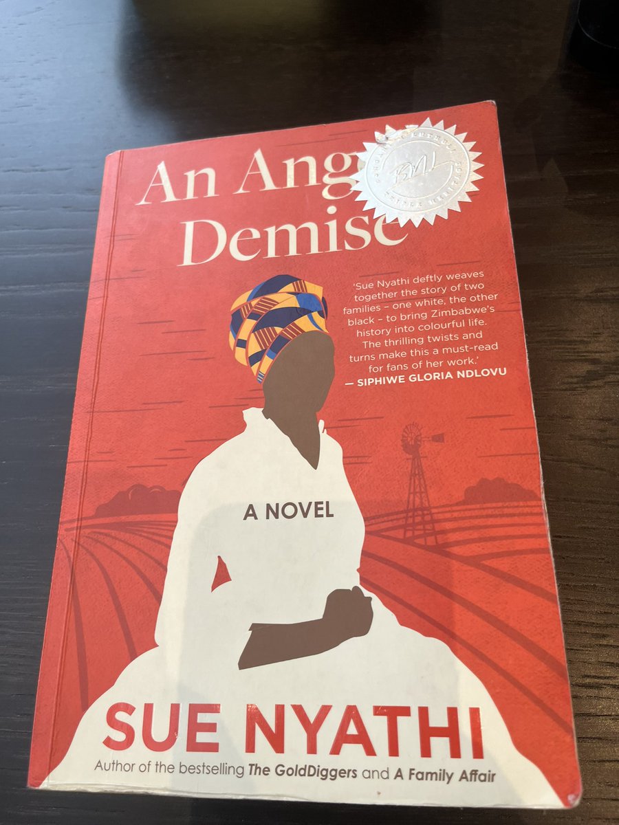 Just finished reading this: Sue Nyathi has weaved a tale of divergences and convergences here. The story revolves around Angel and her ancestry, the setting is Belle Acres Farm. In this historical fiction, the story of love, violence, land grabs, Zimbabwean politics, greed