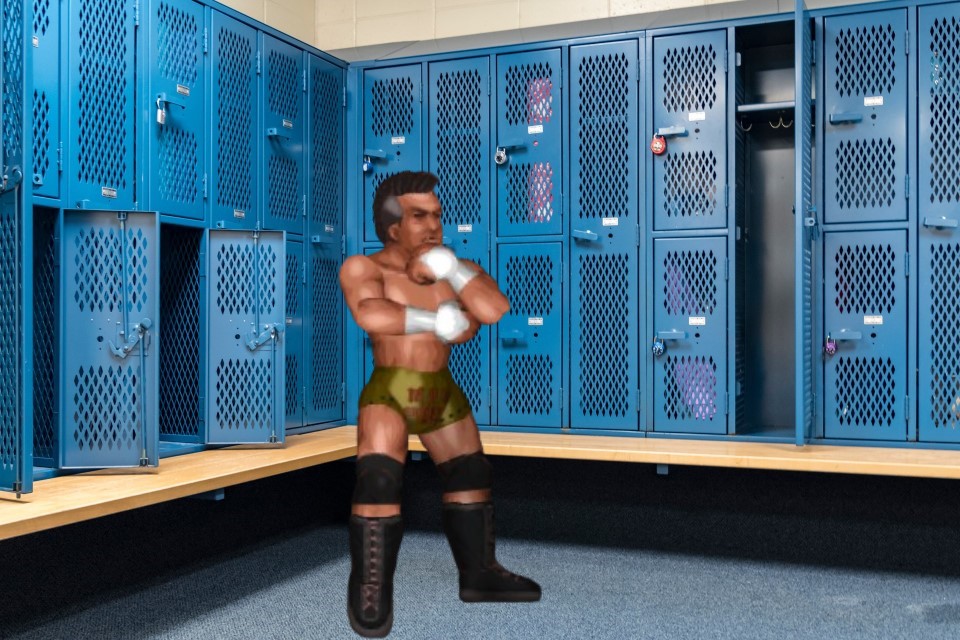 waywardkouhou's tweet photo. #PPW_FPW への長期参戦に続き、Impact!!で開催された「Master of Dancehall」にも出場した地久米 那。
今後他団体の強者たちと渡り合うために何が必要かと、ロッカールームで思案を巡らせているようです。
#ファイプロ #MofD https://t.co/qnk8A07XCy