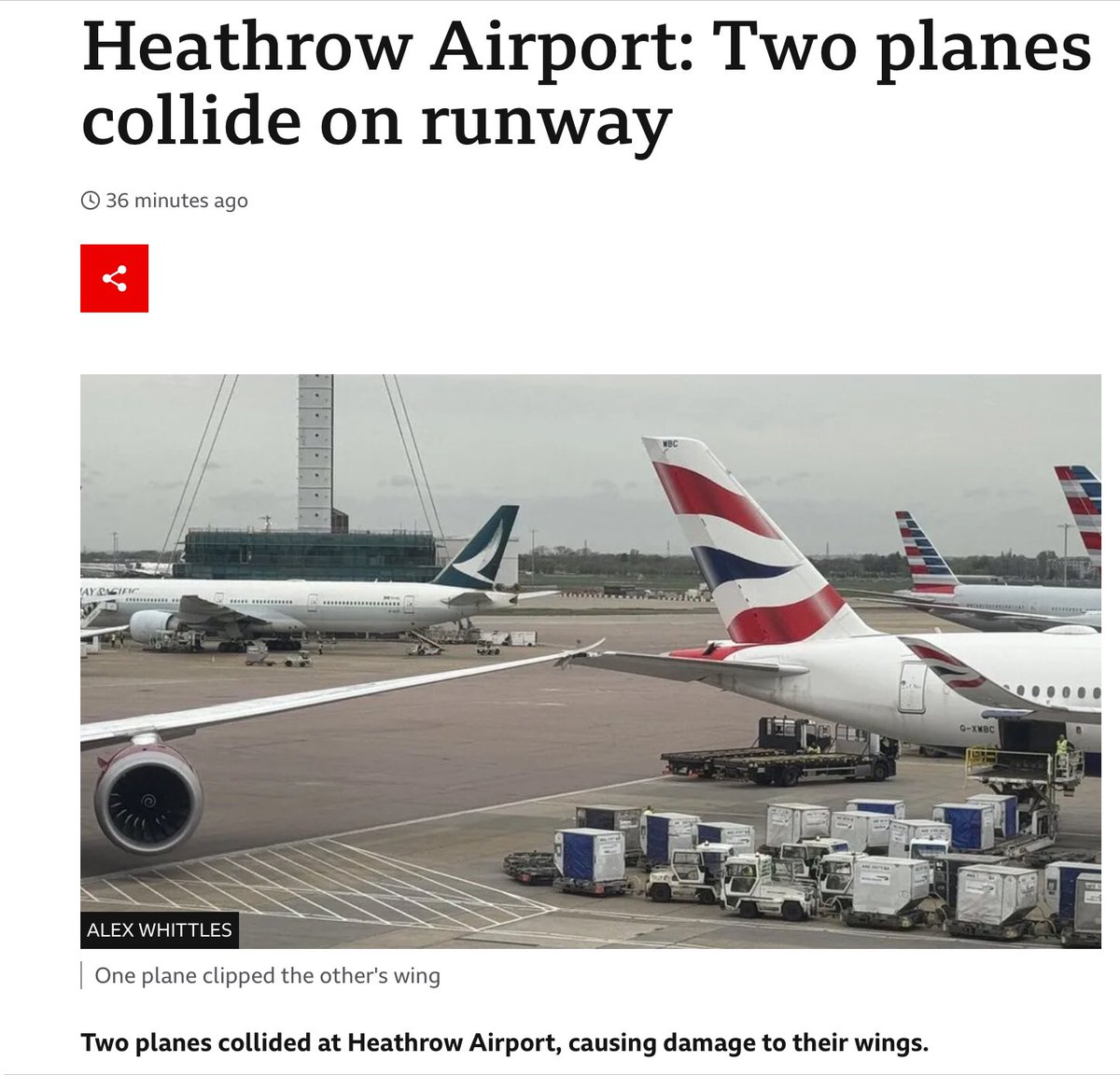 tim_lowther's tweet photo. @BBCNews @SkyNews when has a Stand at an airport ever been classed as a Runway ? https://t.co/f201dlroSv