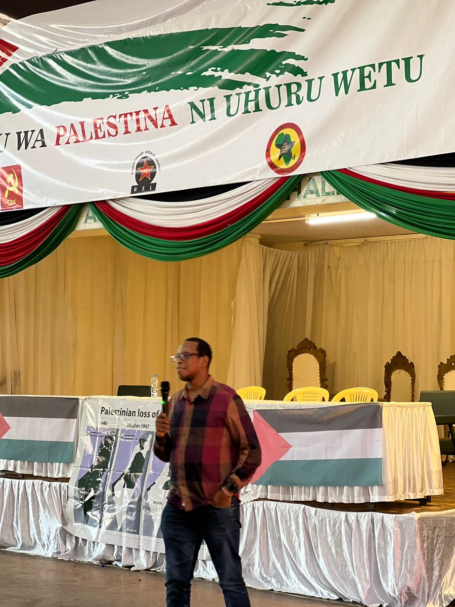 Patrick @gathara, the renowned Kenyan journalist, social and political commentator and cartoonist, unpacking colonialism and Israel Zionist occupation of Palestine