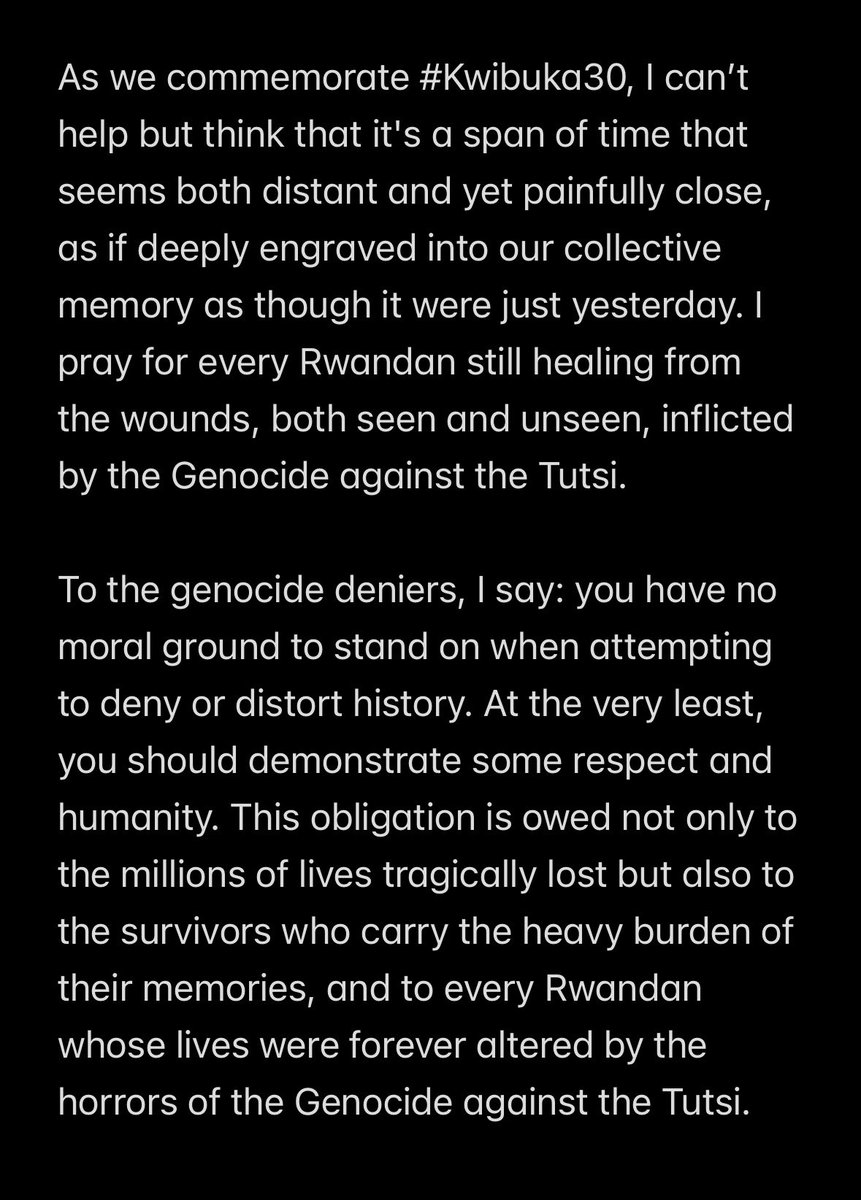 _sosolite's tweet photo. #Kwibuka30 https://t.co/I3MFjiIXSY