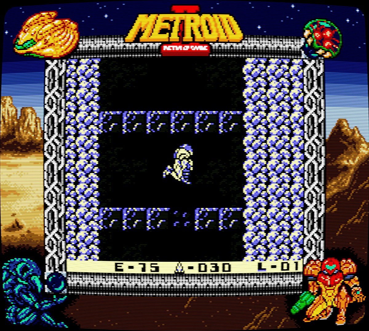 Ryallasha's tweet photo. ----- Metroid II: SGB Enhanced -----
( Looks great with the CRT filter on, if I do say so myself! )
DOWNLOAD HERE:
https://t.co/iKFgcaczj8
#Metroid #MetroidII #SuperGameBoy #SNES #GameBoy https://t.co/dr8qG2Sj9J